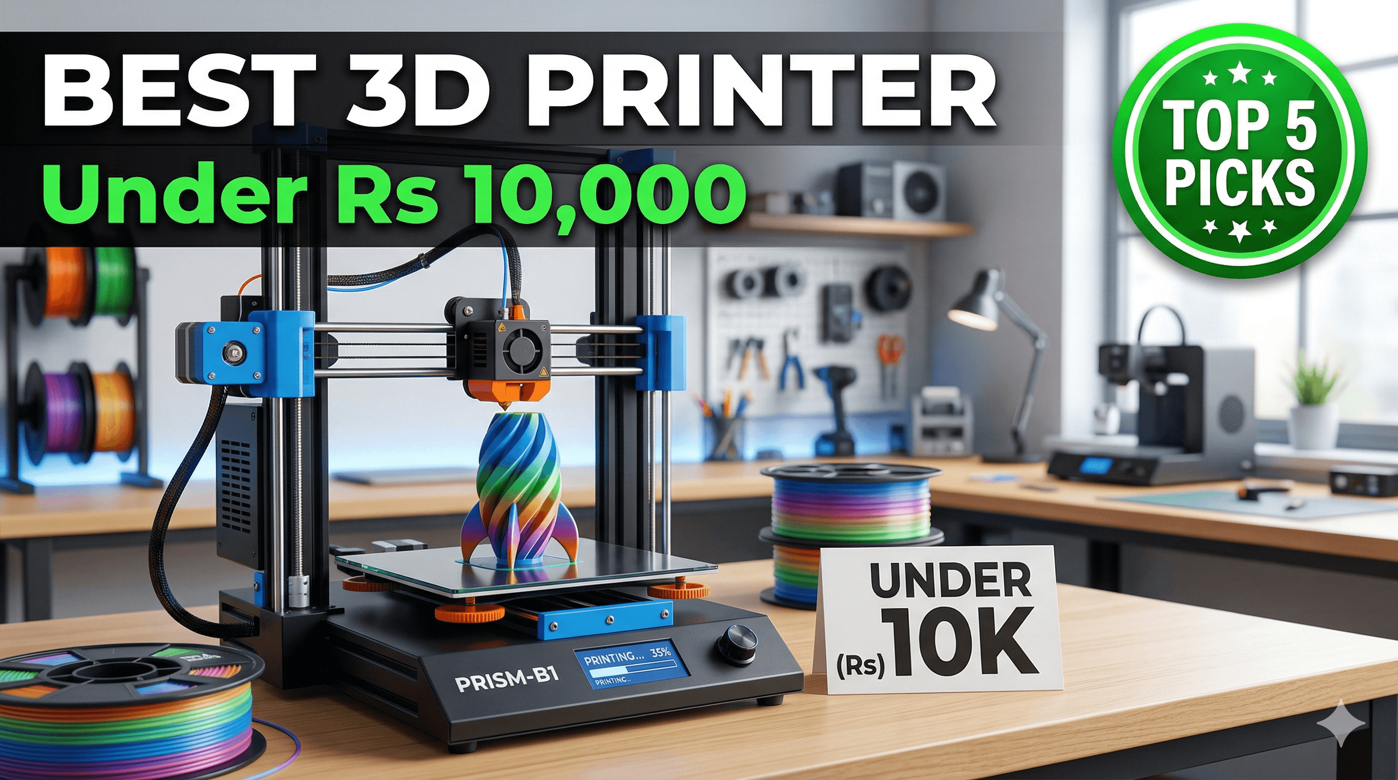 Best PLA Filament Brands Available in India (2026 Tested Review)