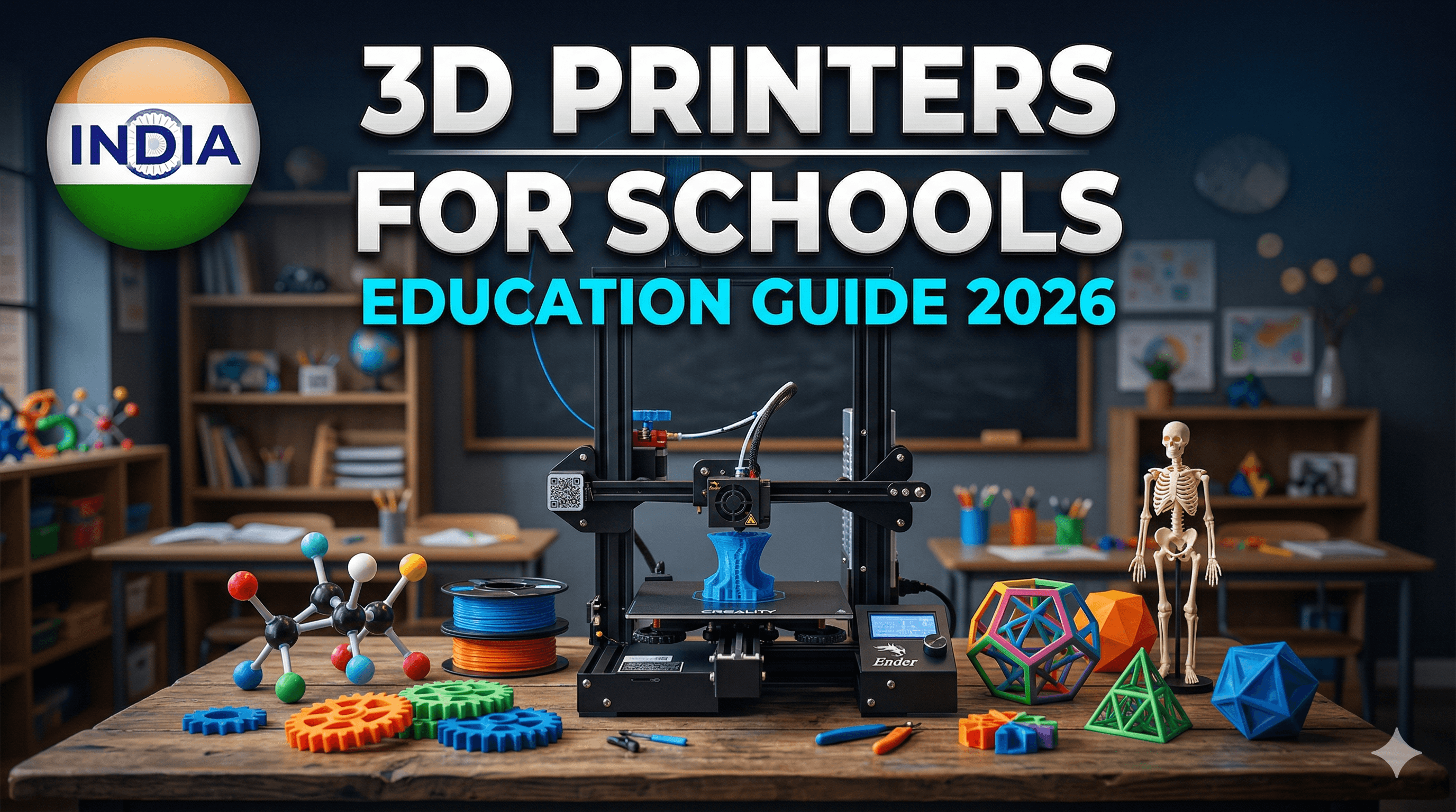Best 3D Printers for Schools and Education in India 2026