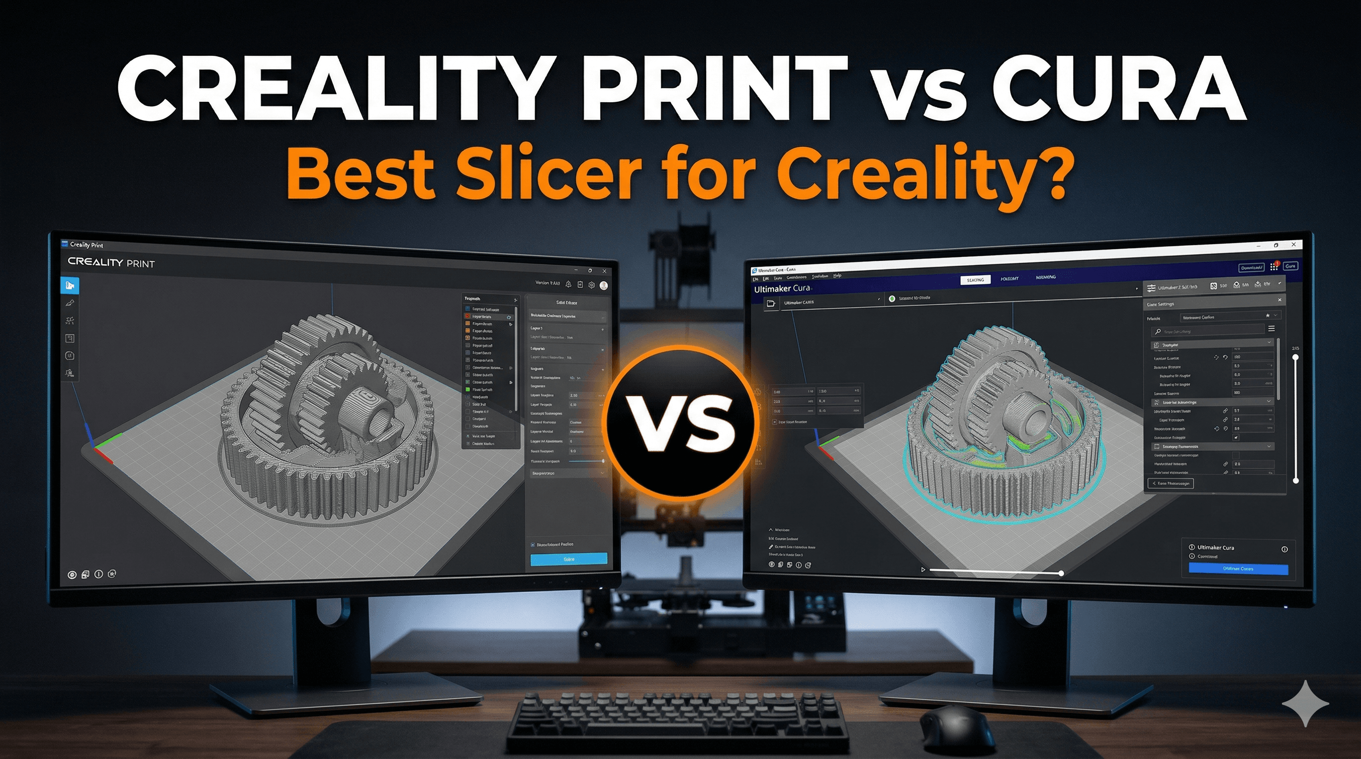 Creality Print vs Cura: Which Slicer Is Better for Creality Printers?