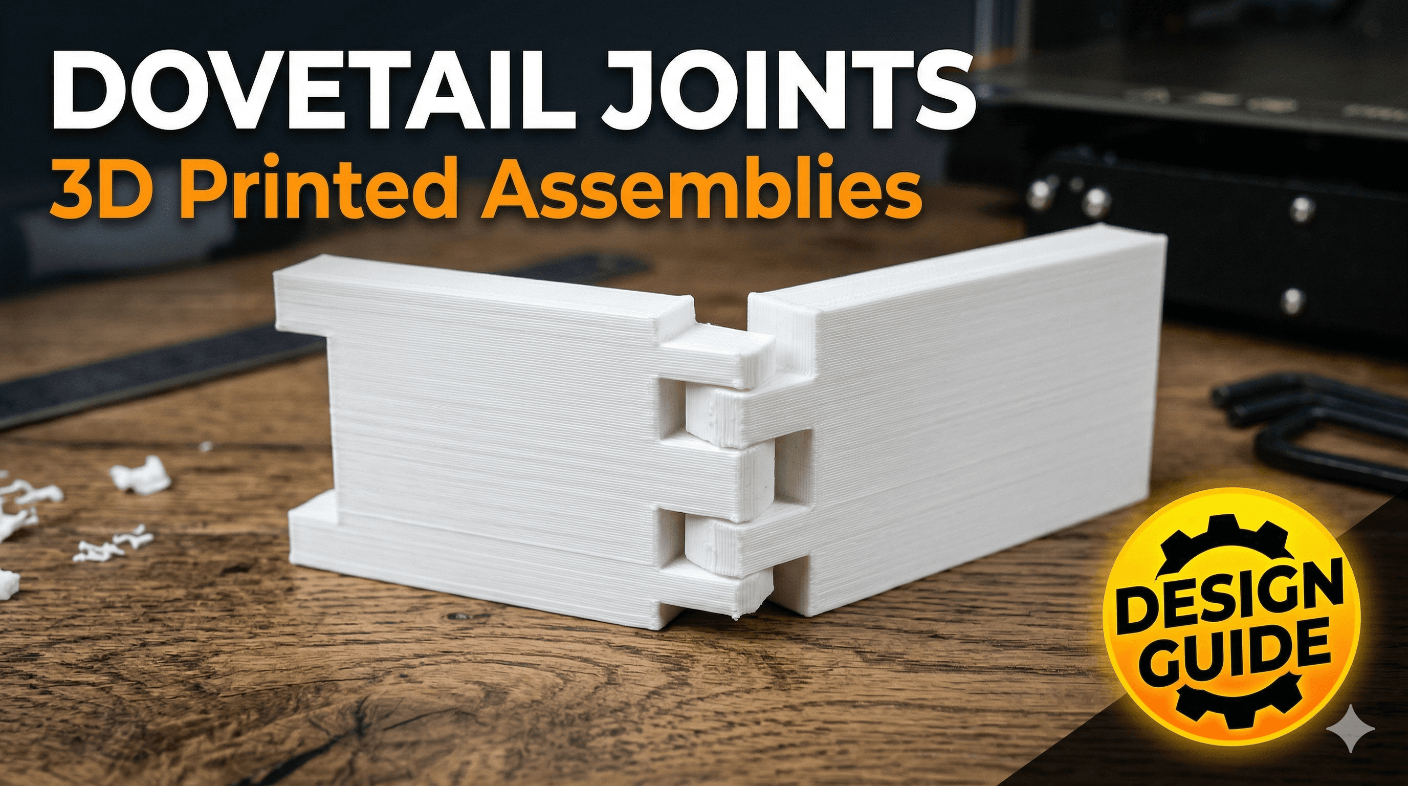 How to Design Dovetail Joints for 3D Printed Assemblies