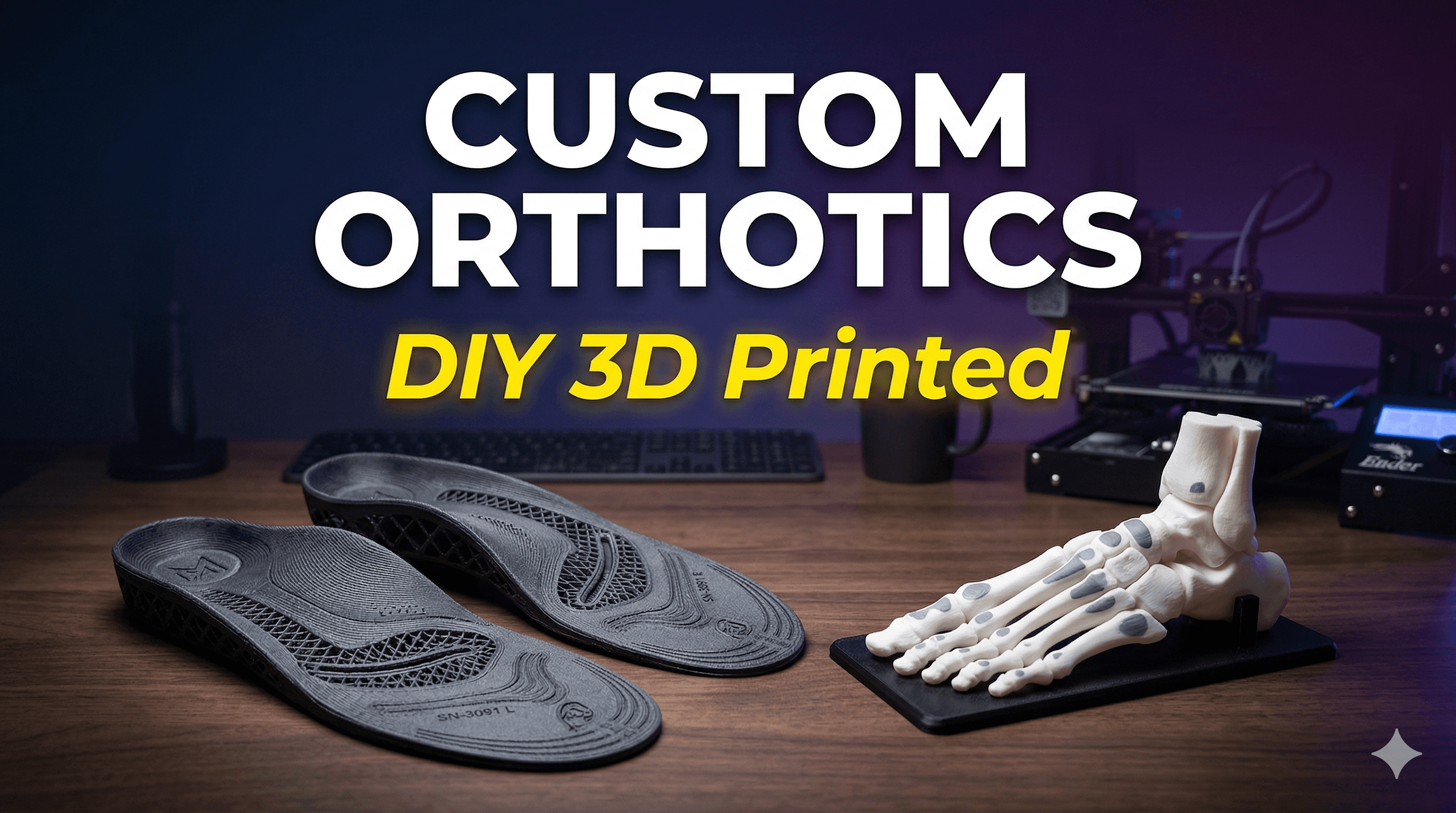 Body Scanning for Custom Orthotics and Insoles: A DIY Approach