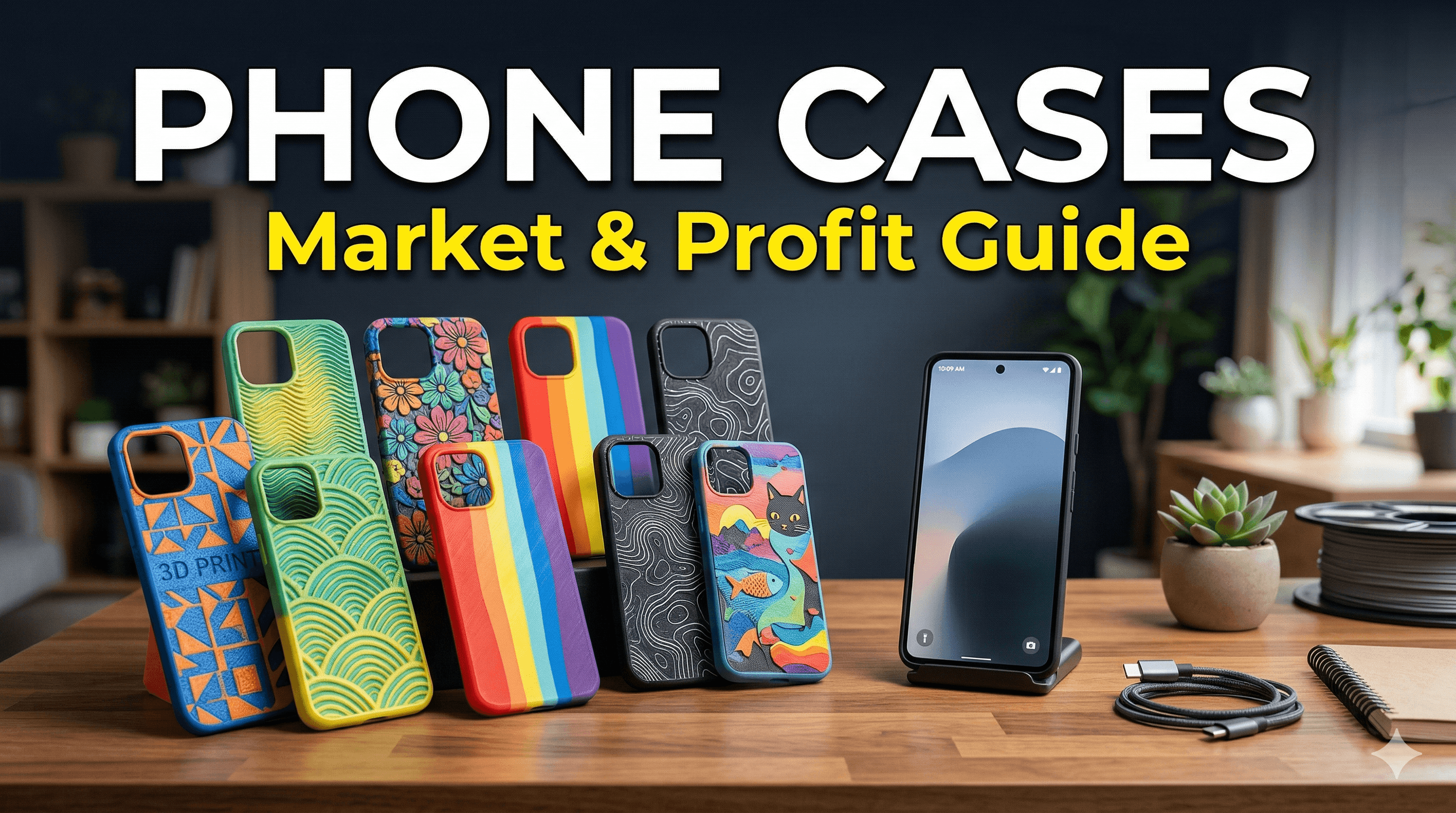 Selling Custom 3D Printed Phone Cases: Market Analysis and Profit Margins