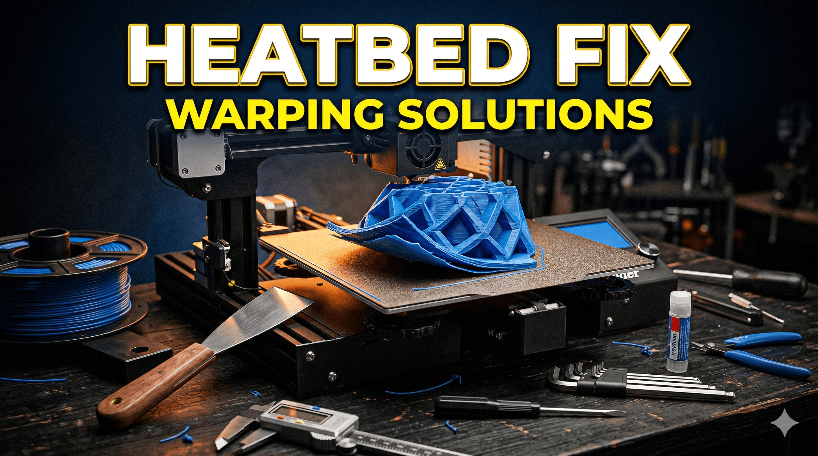 How to Fix Bambu Lab X1 Carbon Heatbed Warping Issues