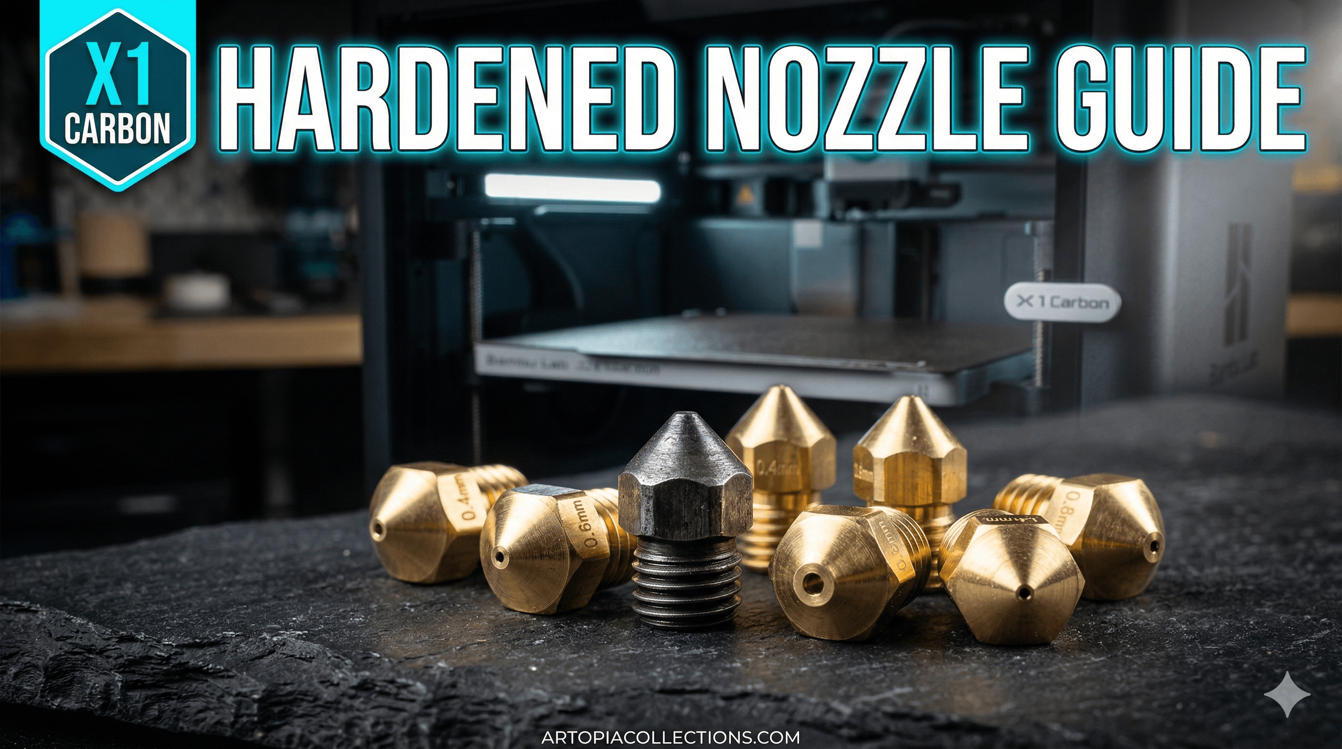 Bambu Lab X1 Carbon Hardened Nozzle Guide: When and Why to Upgrade