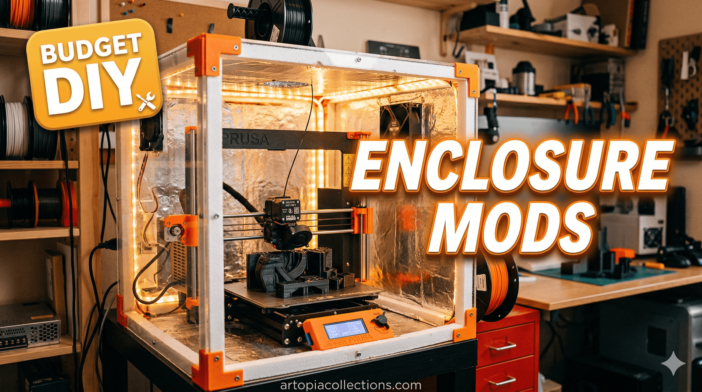 Creality K1 Max Enclosure Mods: Better ABS Printing on a Budget