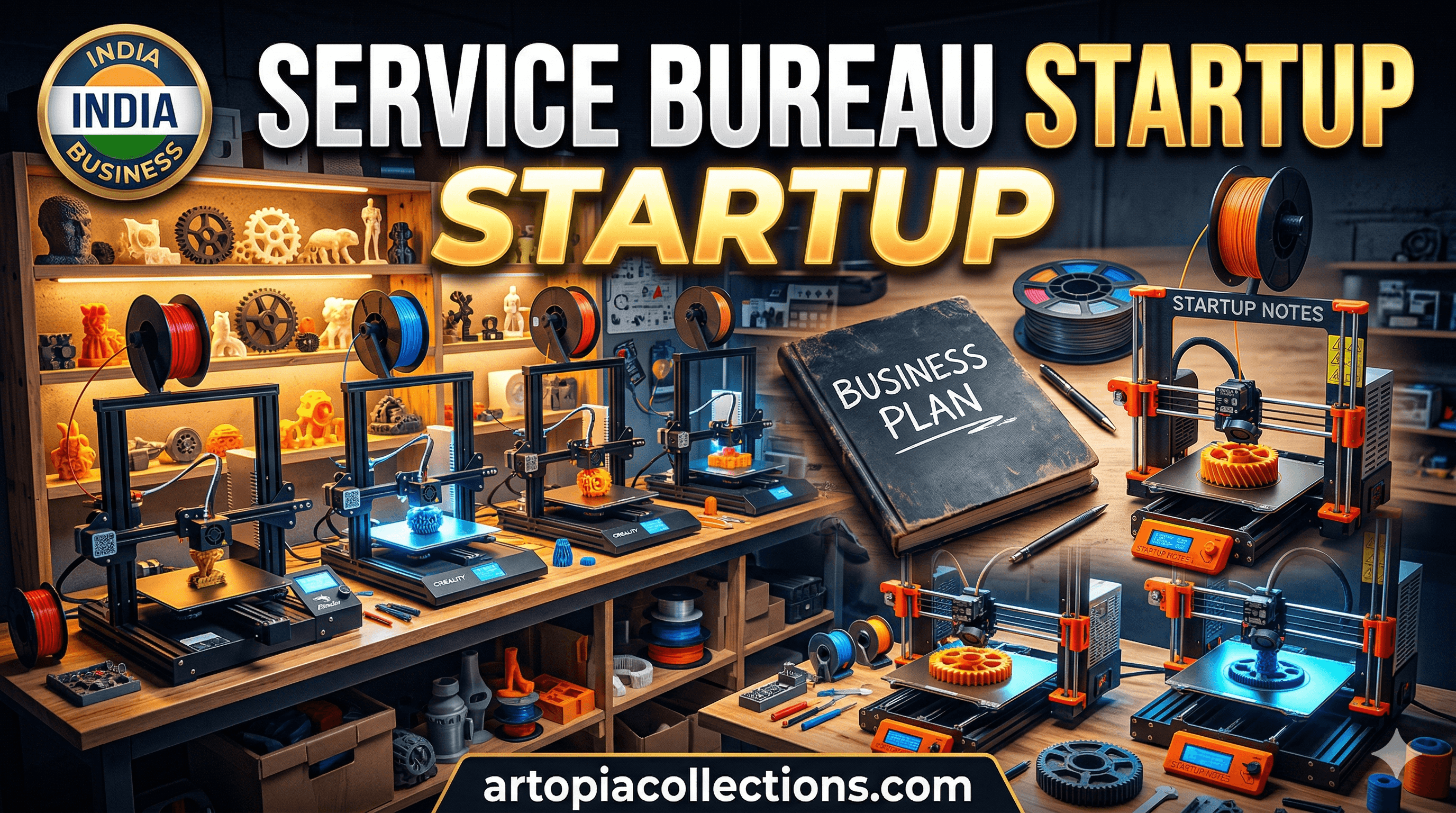 How to Start a 3D Printing Service Bureau in India: Setup Costs and Revenue Model