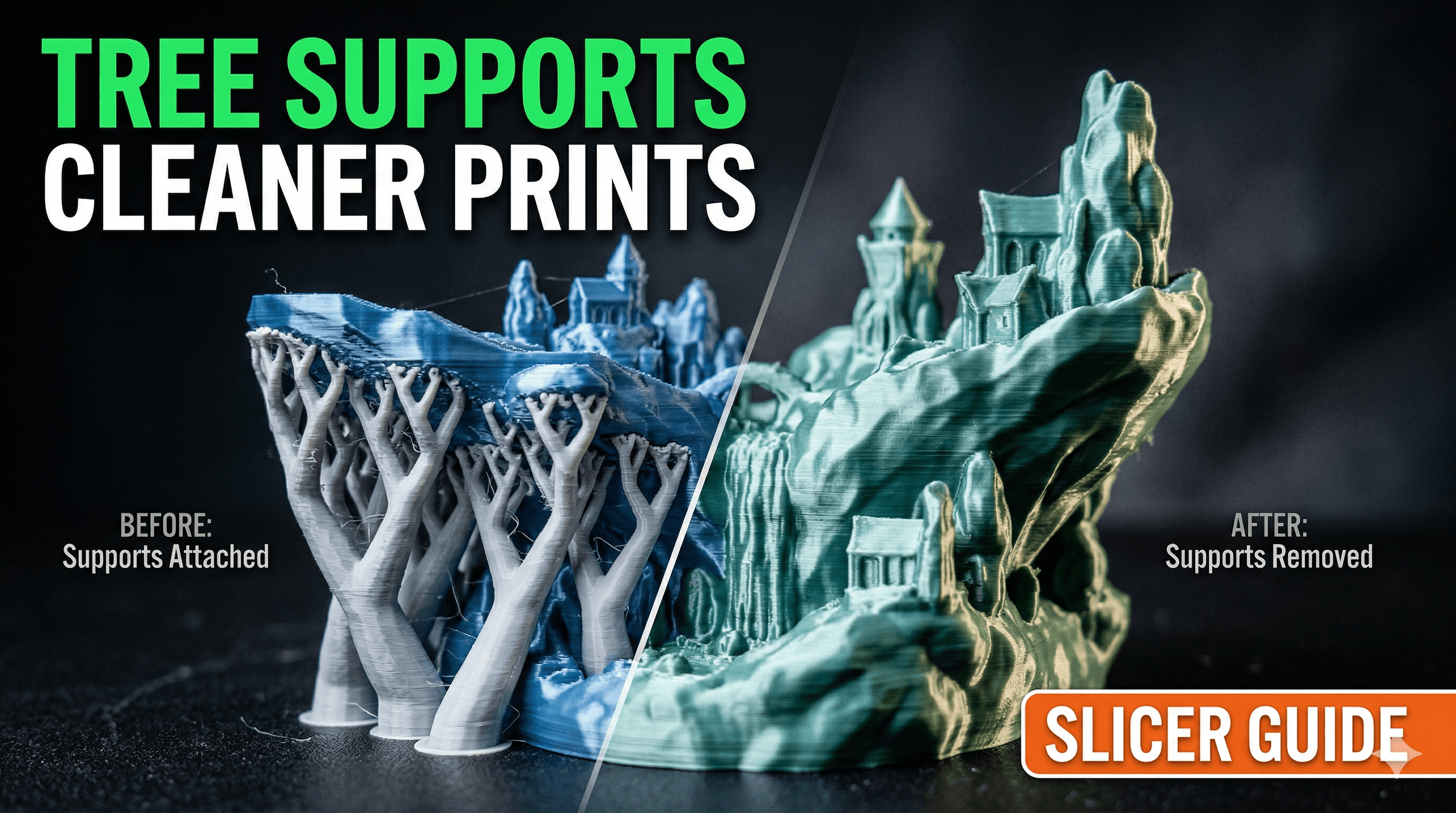 How to Use Tree Supports in Cura and OrcaSlicer for Cleaner Prints