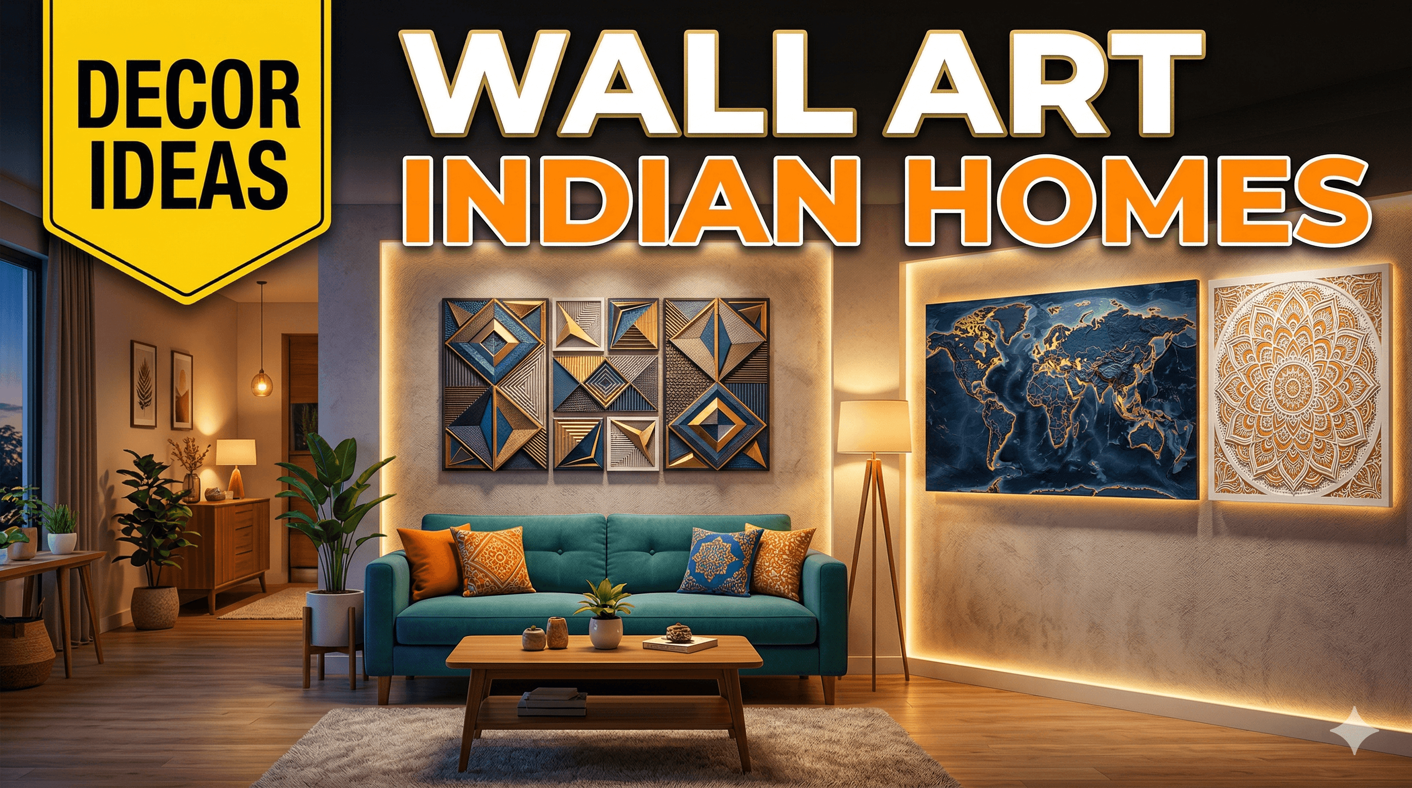 3D Printed Wall Art for Indian Homes: Geometric, Maps, and Modern Decor Ideas