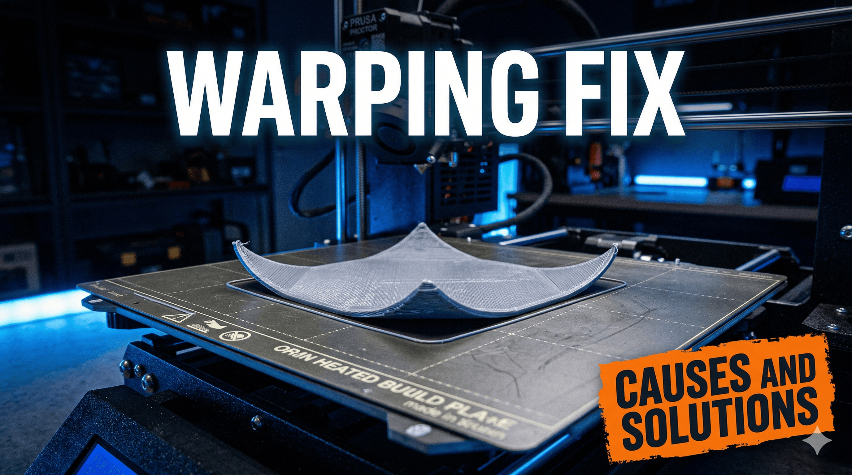 Why Does My 3D Print Keep Warping? Causes and Fixes