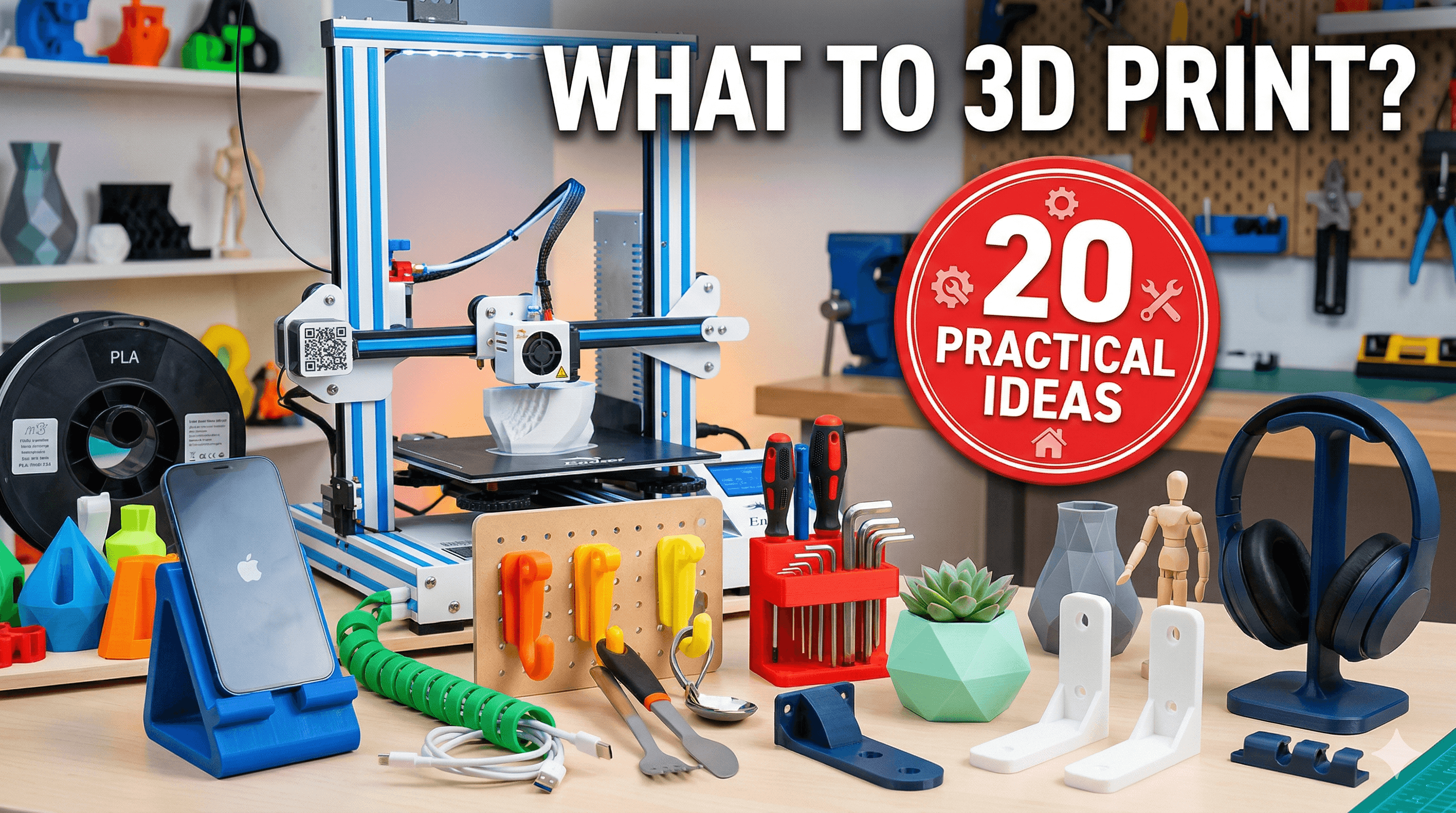 What Can You 3D Print at Home in India? 20 Practical Items (With Costs)
