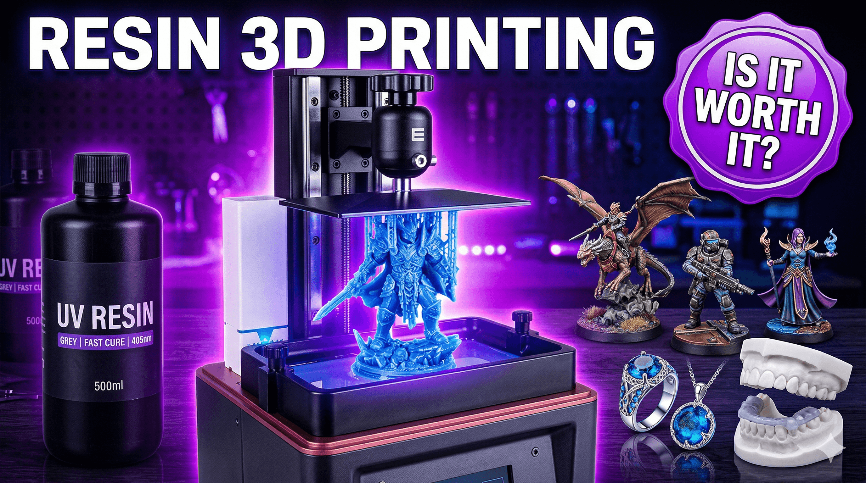 What Is Resin 3D Printing and Is It Worth It for Hobbyists?