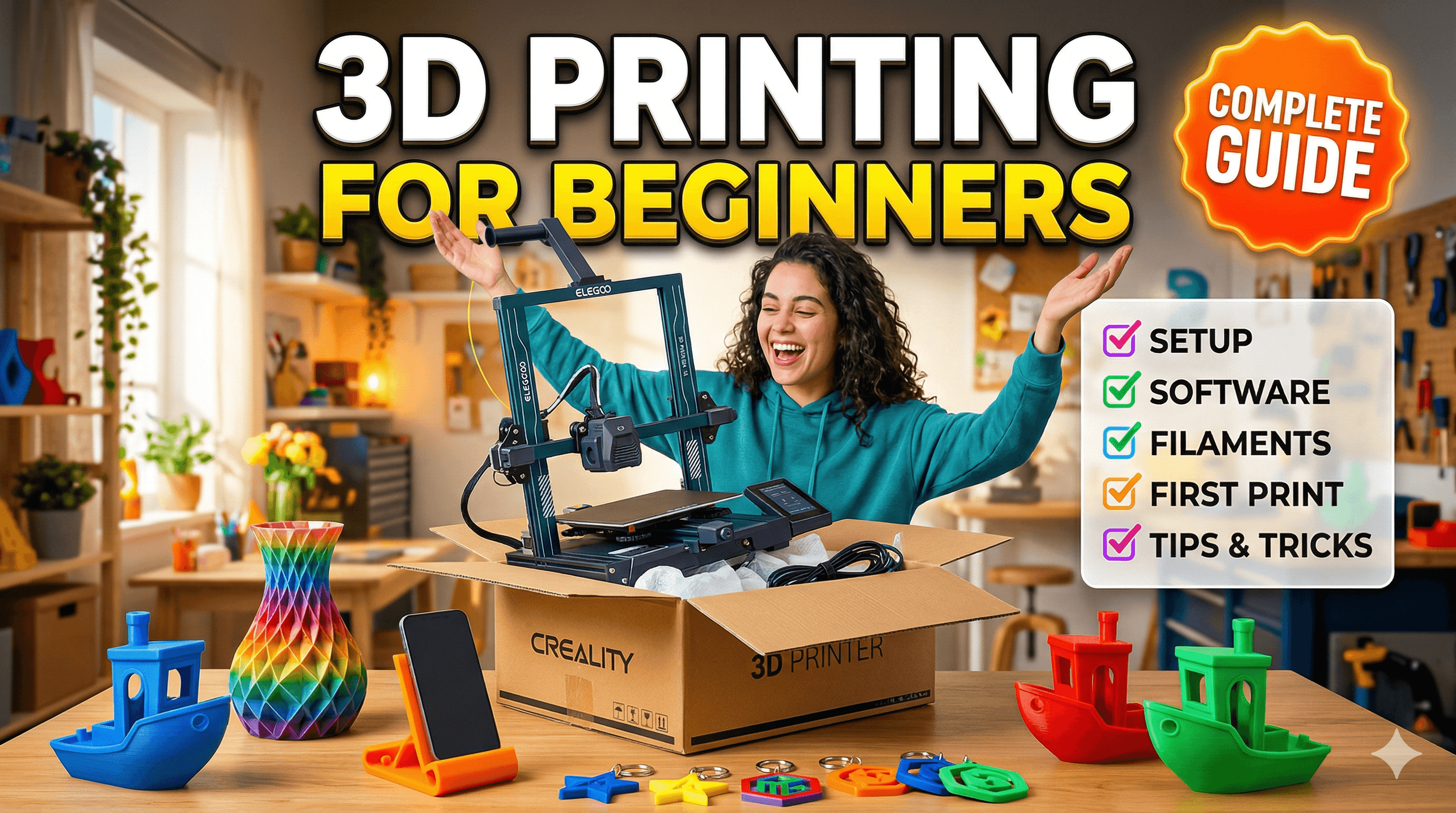 3D Printing for Beginners: Everything You Need to Know Before Your First Print