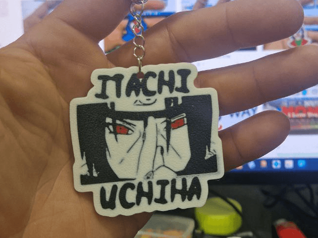 Itachi Uchiha Keychain - 3D Printed Naruto Anime - Image 1