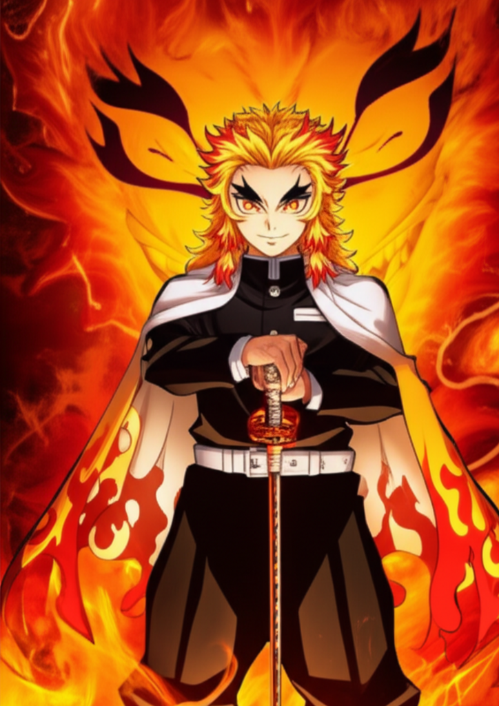 Senjuro Premium Anime Poster | 250 GSM Glossy A4 Size